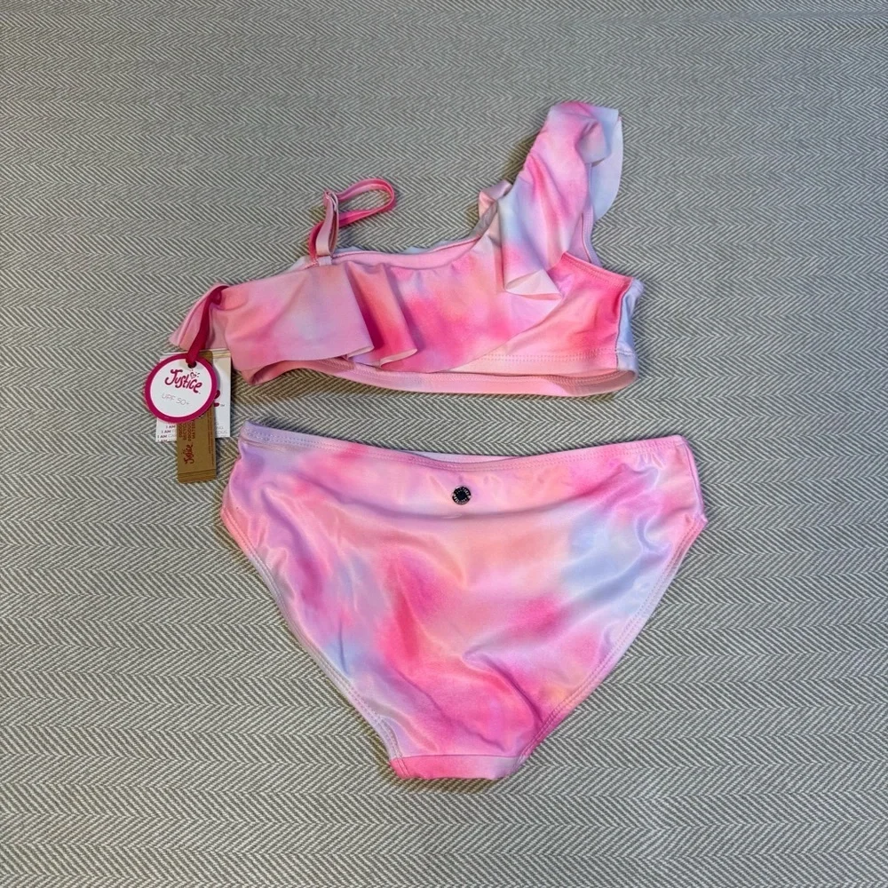 Justice Girls Bikini‎ NWT Size M (10) UPF 50+